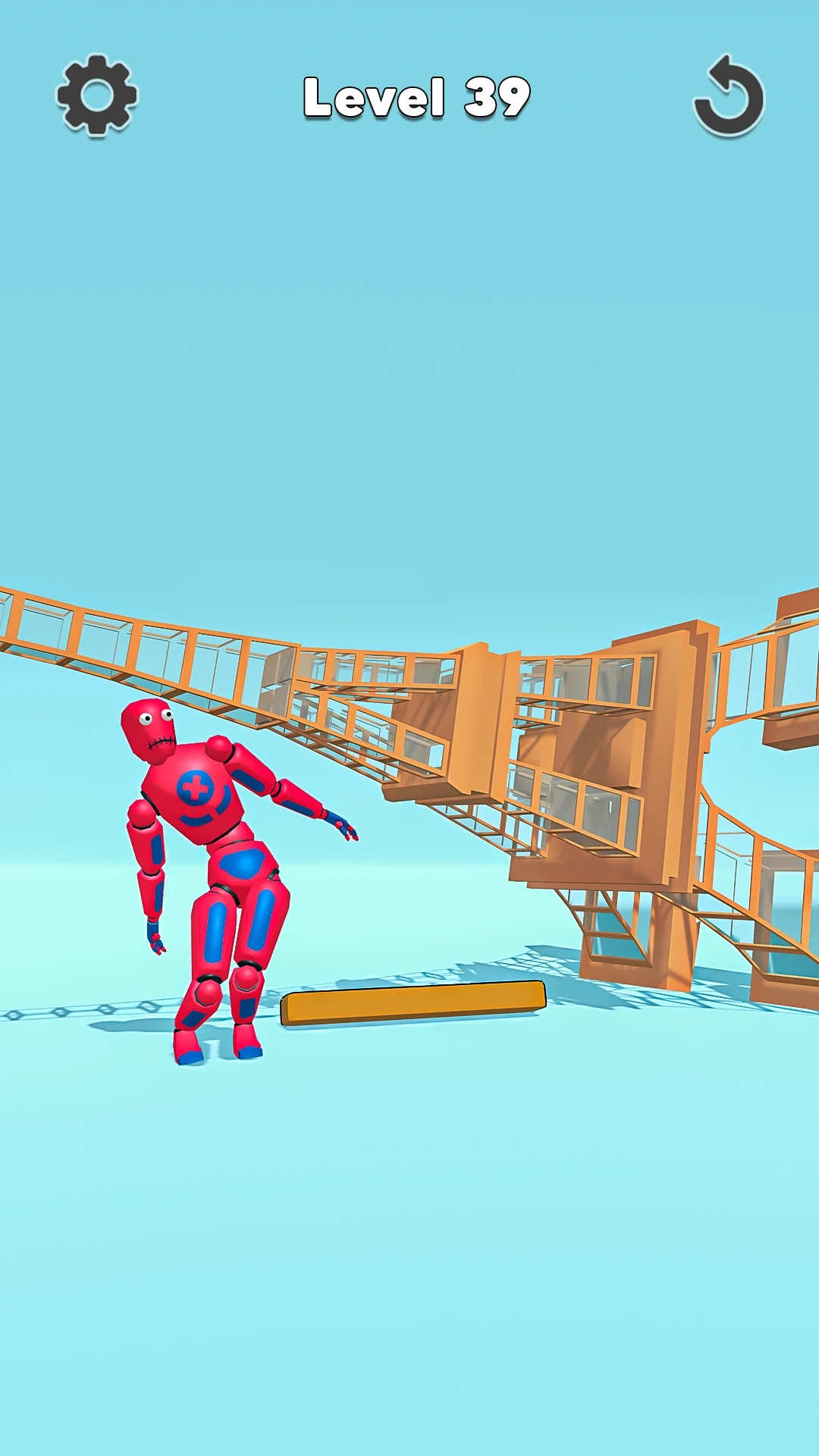Colorful character in Smash Cracker Relief Game